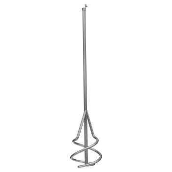 Миксер для строительных смесей, 80х8х400мм, шестигранный хвостовик// Сибртех Миксер для строительных смесей, 80х8х400мм, шестигранный хвостовик// Сибртех