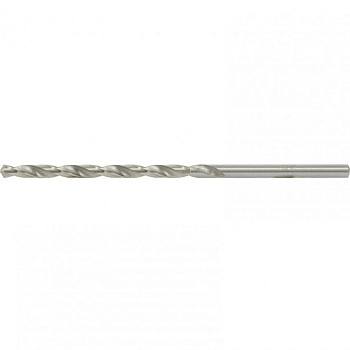 Сверло по металлу, 6 х 139 мм, полированное, удл, HSS, 10 шт, цилиндрический хвостовик Matrix