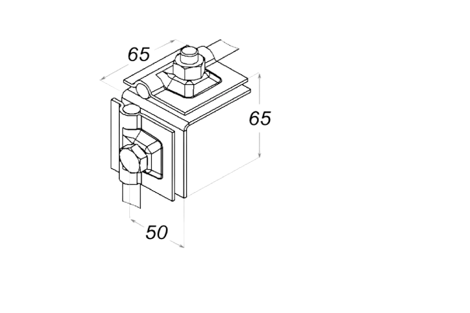 Универсальный держатель угловой 0810-MS (6-10мм)