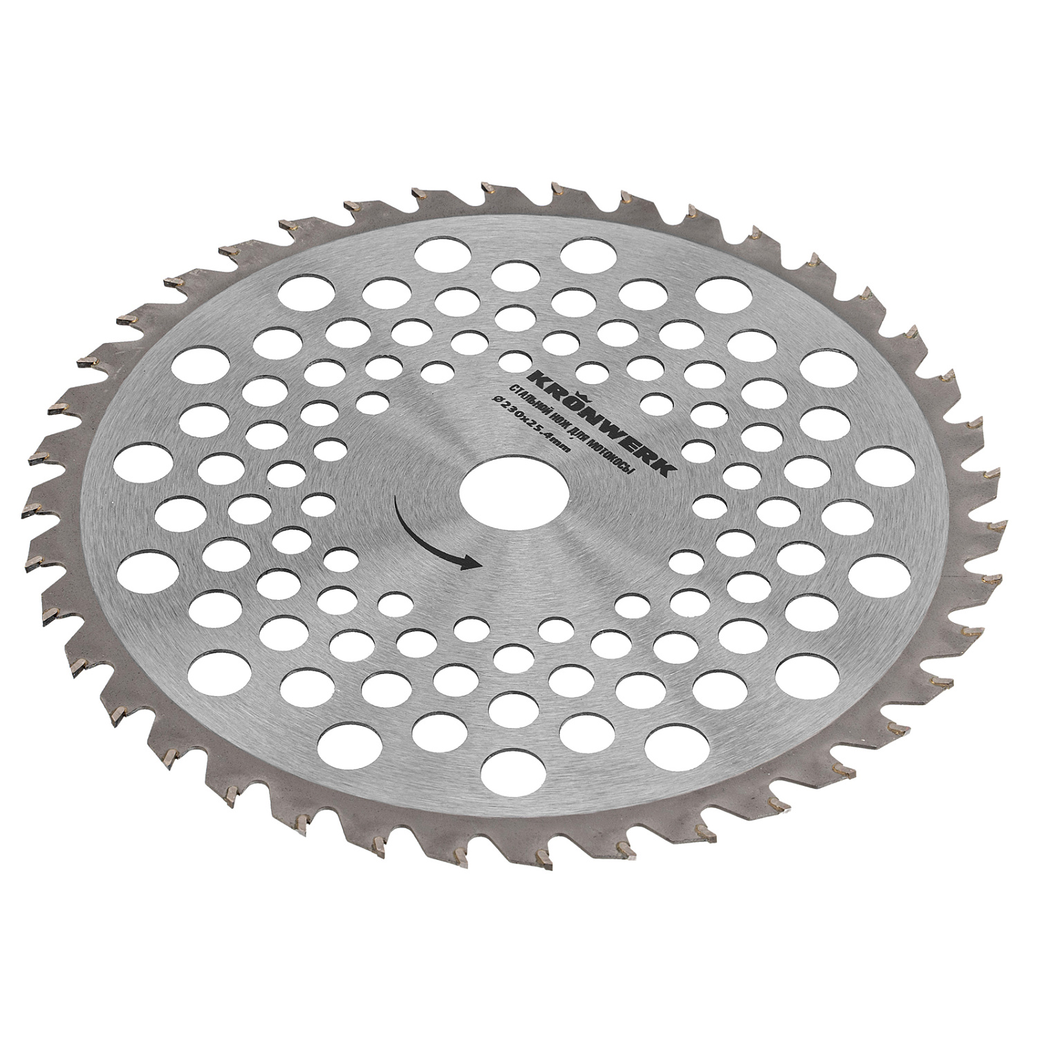 Нож для триммера 230х25,4, 40 зубьев Kronwerk