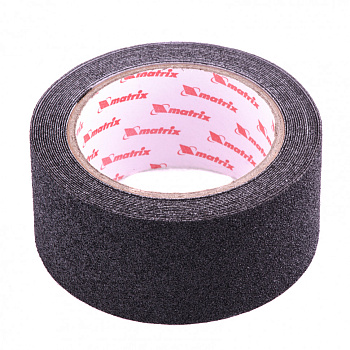 Лента клейкая противоскользящая, черная 50 мм. х 5м.// Matrix