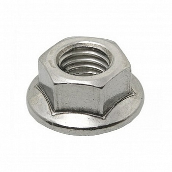 Гайка DIN 6923 (ГОСТ Р 50592) с фланцем А2 М8 (100шт)