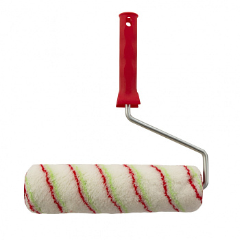 Валик "Эмали" , 250 мм, ворс 12 мм, D - 48 мм, D ручки - 8 мм, полиамид,полиакрил// Сибртех