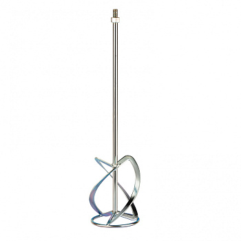 Насадка для миксера, для тяжелых растворов,140 х 590 мм, оцинкованная,хвостовик резьба М14// Сибртех