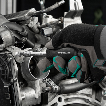 Набор инструментов, 1/4", CrV, пластиковый кейс 29 предметов Stels Набор инструментов, 1/4", CrV, пластиковый кейс 29 предметов Stels