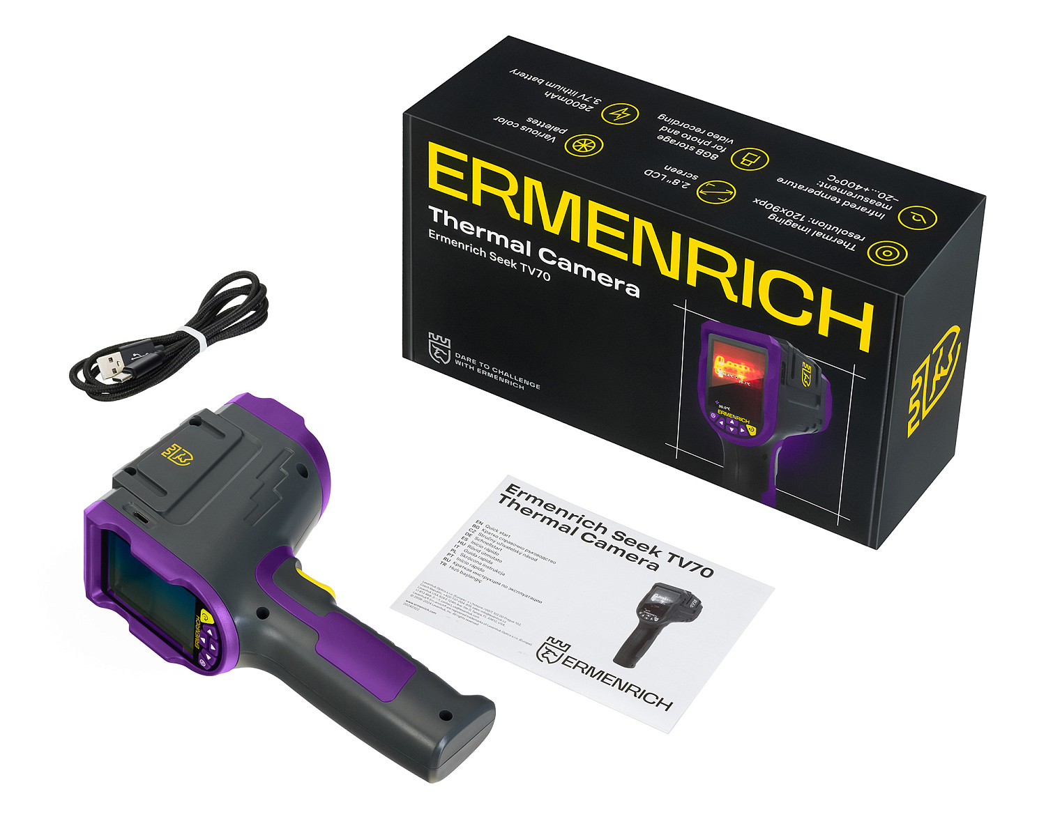 Тепловизор строительный Ermenrich Seek TV70