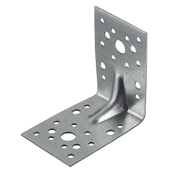 Усиленный уголок, оцинк. 145х145х65х1,8 мм, (Упаковка 20 шт.)