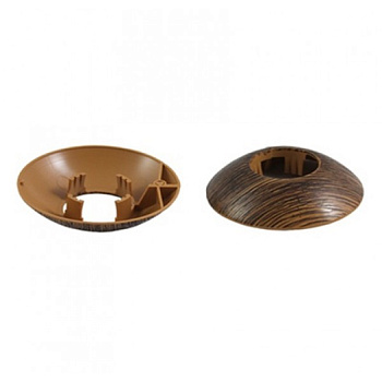 Розетты напольные d-16мм Дуб престиж 128 (2 шт)