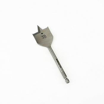 Сверло Bohrer перовое по дереву 38 х 152 мм (в блистере)