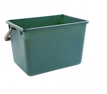 Ведро малярное прямоугольное, 14 л, вторичный полипропилен Россия// Сибртех