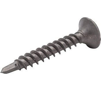 Саморез 3,5х45 потайная, сверло, оксид (500 шт)