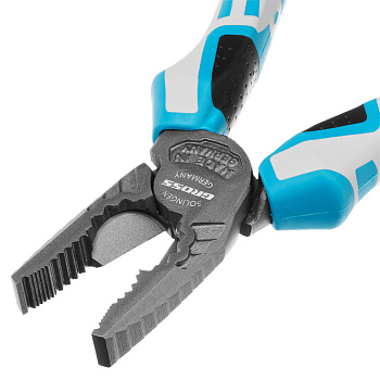 Плоскогубцы комбинированные 180 мм, трехкомпонентные рукоятки Gross Плоскогубцы комбинированные 180 мм, трехкомпонентные рукоятки Gross