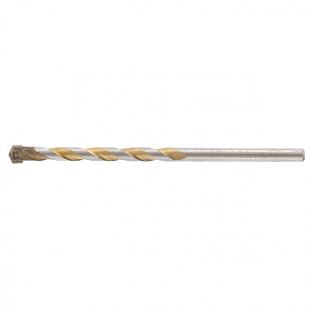 Сверло по бетону, улучшенное пылеудаление, 6 х 100 мм, цилиндрический хвостовик Сибртех