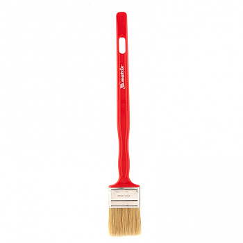 Кисть флейцевая удлиненная, 50x12, натуральная щетина, пластиковая ручка// Matrix 