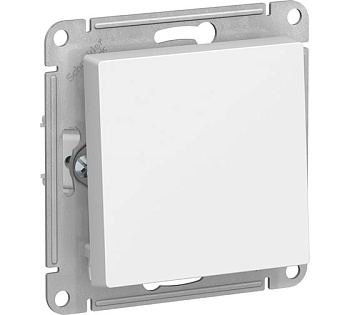 ATLASDESIGN 1-клавишный ВЫКЛЮЧАТЕЛЬ, сх.1, 10АХ, механизм, БЕЛЫЙ