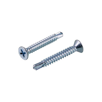 Саморез DIN 7504P 4,8х45 потайная, сверло, цинк (50 шт)