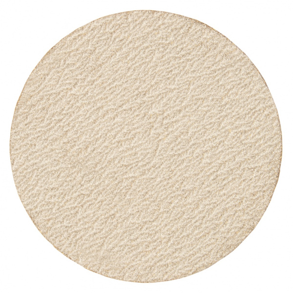 Диск шлифовальный под "липучку", KP14D, зернистость P 80, 16-Н, 125 мм, 5 шт, "БАЗ" Россия