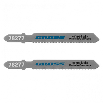 Полотна для электролобзика  по металлу, 2 шт,( 3111-T118A ) Gross