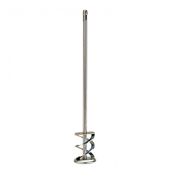 Миксер для красок и штукатурных смесей, 60 х 400 мм, оцинкованный, хвостовик SDS Plus// Denzel