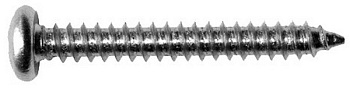 Шуруп 6,3х100 с полусферической головкой, цинк DIN 7981 (Блистер 3шт)