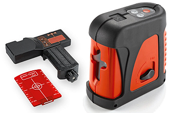 Нивелир лазерный KAPRO Prolaser® Visi-Cross™, дальность 20 м, работа с детектором (опция)