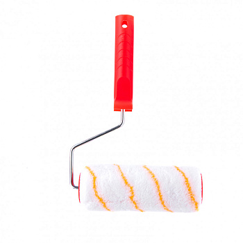 Валик для внутренних работ синтетический Pro, 180 мм, ворс 12 мм, D 48 мм, D ручки 6 мм, полиакрил MTX Валик для внутренних работ синтетический Pro, 180 мм, ворс 12 мм, D 48 мм, D ручки 6 мм, полиакрил MTX