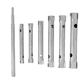 Набор ключей трубчатых торцевых 7 предметов Matrix Набор ключей трубчатых торцевых 7 предметов Matrix