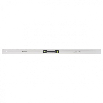 Линейка-уровень, 1200 мм, металлическая, пластмассовая ручка 2 глазка Matrix