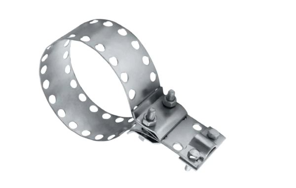 Универсальный держатель для труб d 62 - 156 мм, проволока d 6-10 мм