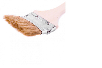 Кисть радиаторная 3", натуральная щетина, деревянная ручка// MTX