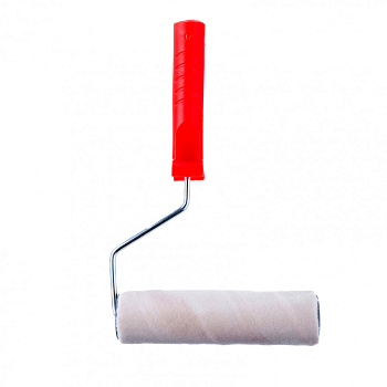 Валик "ВЕЛЮР" PRO, 180 мм, ворс 4 мм, D 40 мм, D ручки - 6мм, шерсть 50%, полиакрил 50%// MTX Валик "ВЕЛЮР" PRO, 180 мм, ворс 4 мм, D 40 мм, D ручки - 6мм, шерсть 50%, полиакрил 50%// MTX