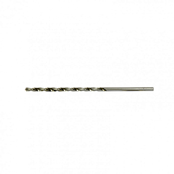 Сверло спиральное по металлу, 3 х 100 мм, Р6М5, удлиненное, 2 шт Барс