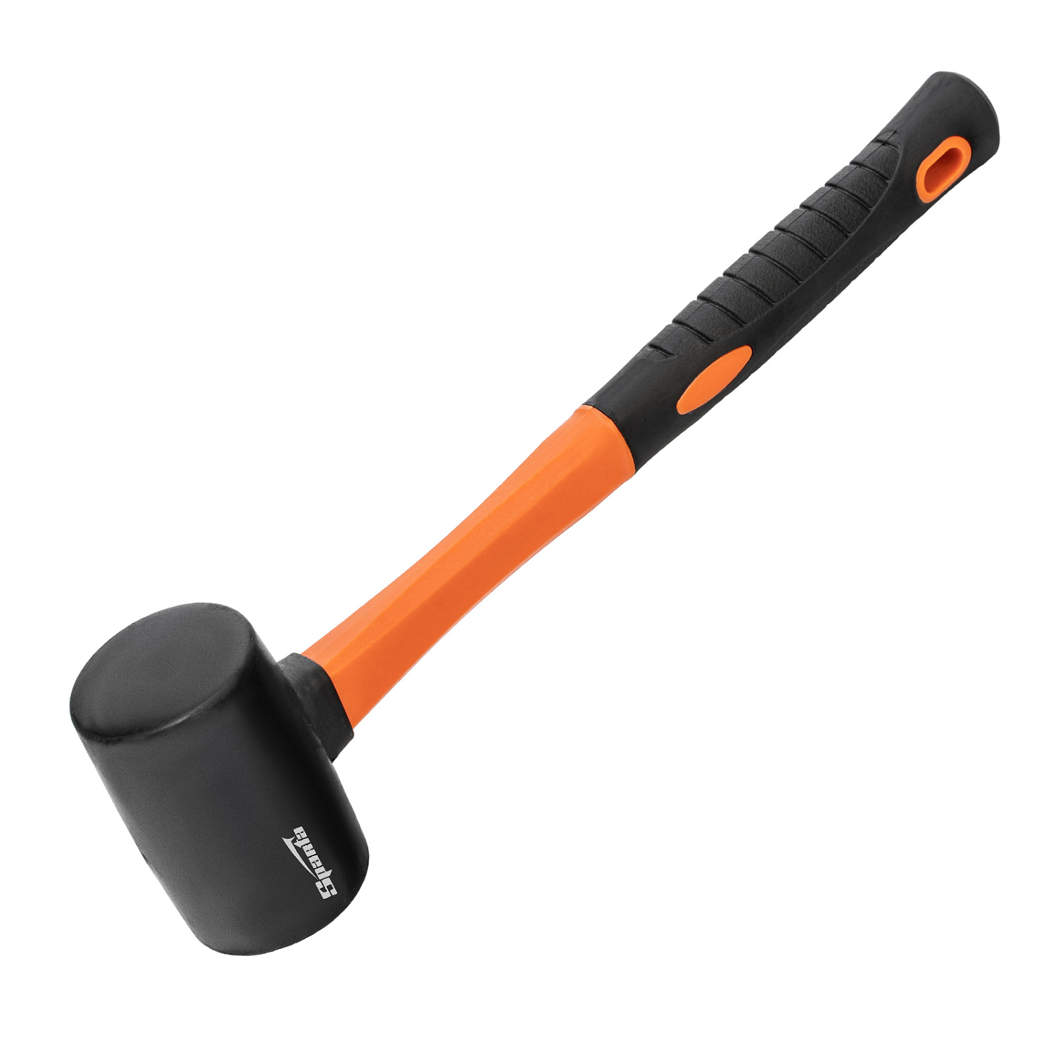 Киянка резиновая, 225 г, черная резина, фибергласовая рукоятка Sparta Киянка резиновая, 225 г, черная резина, фибергласовая рукоятка Sparta