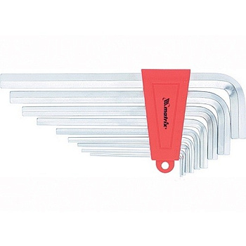 Набор ключей имбусовых HEX, 2-12 мм, CrV, 9 шт, удлиненныее с сатинированным покрытием Matrix Набор ключей имбусовых HEX, 2-12 мм, CrV, 9 шт, удлиненныее с сатинированным покрытием Matrix