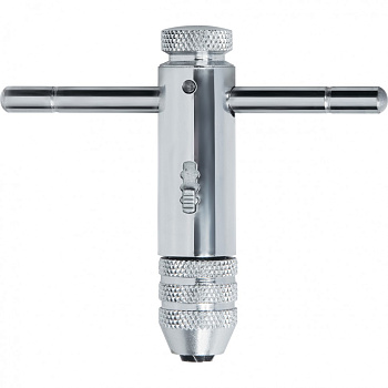 Вороток для метчиков М3-М8, хромированный, с трещоткой Matrix