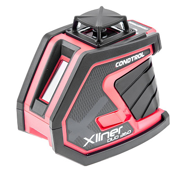 Нивелир лазерный CONDTROL XLinerDuo 360, построение гориз. 360° диапазон работы до 80 м с детектором, точность 0,2 мм/м, 5/8,1/4