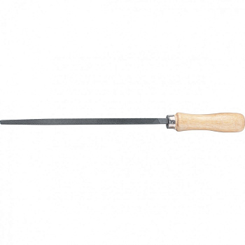 Напильник квадратный, 250 мм, деревянная ручка Сибртех