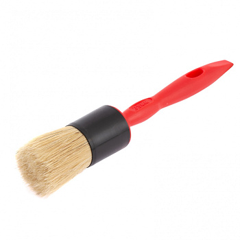 Кисть круглая №35, натуральная щетина, пластиковая ручка, Color line// Matrix