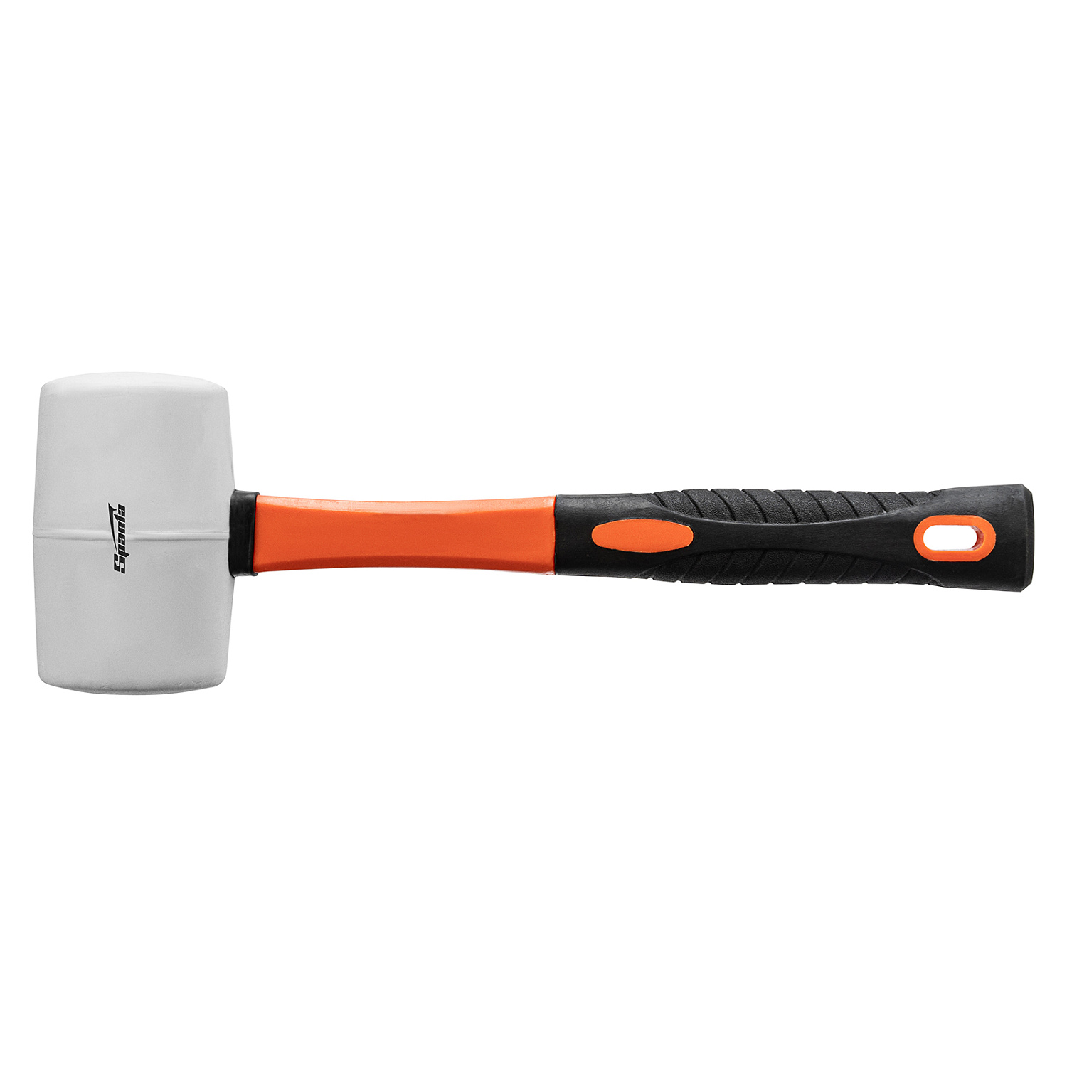 Киянка резиновая, 680 г, белая резина, фибергласовая рукоятка Sparta Киянка резиновая, 680 г, белая резина, фибергласовая рукоятка Sparta