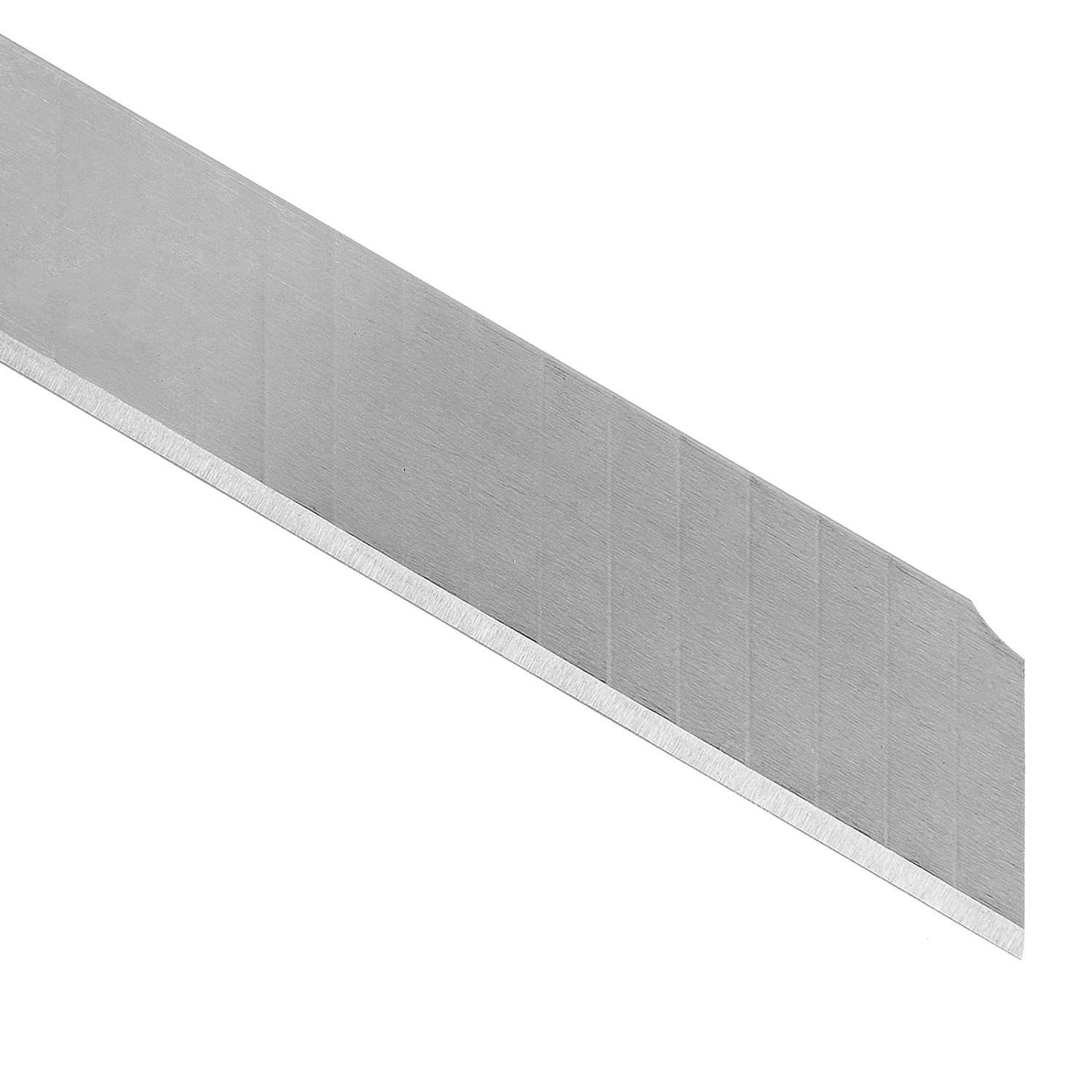 Лезвия, 18 мм, сталь SK5 - 0,5 мм, многосегментные, 10 штук// Denzel