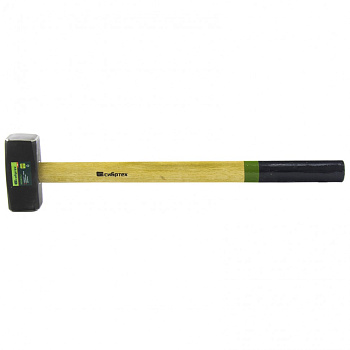 Кувалда, 5000 г, кованая головка, деревянная рукоятка Сибртех Кувалда, 5000 г, кованая головка, деревянная рукоятка Сибртех