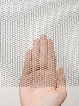 Сетка "Железный слон" ромб 10х4 пер. 0.5х0.8мм 1250х6000 оцинкованная