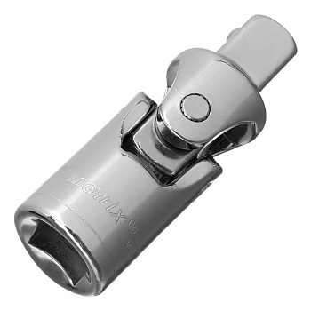 Шарнир карданный с квадратом 3/8, CrV, полированный хром Matrix Шарнир карданный с квадратом 3/8, CrV, полированный хром Matrix