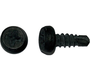 Саморез клоп 3,5х9,5 полуцилинд, сверло, оксид (25000 шт)