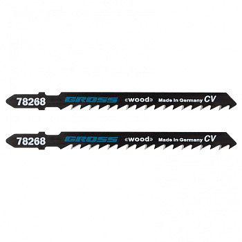 Полотна для электролобзика  по дереву, 2 шт, ( 3104-T144D ) Gross