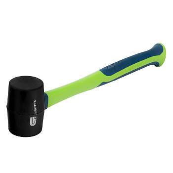 Киянка резиновая, 450 г, черная резина, фибергласовая рукоятка Сибртех Киянка резиновая, 450 г, черная резина, фибергласовая рукоятка Сибртех