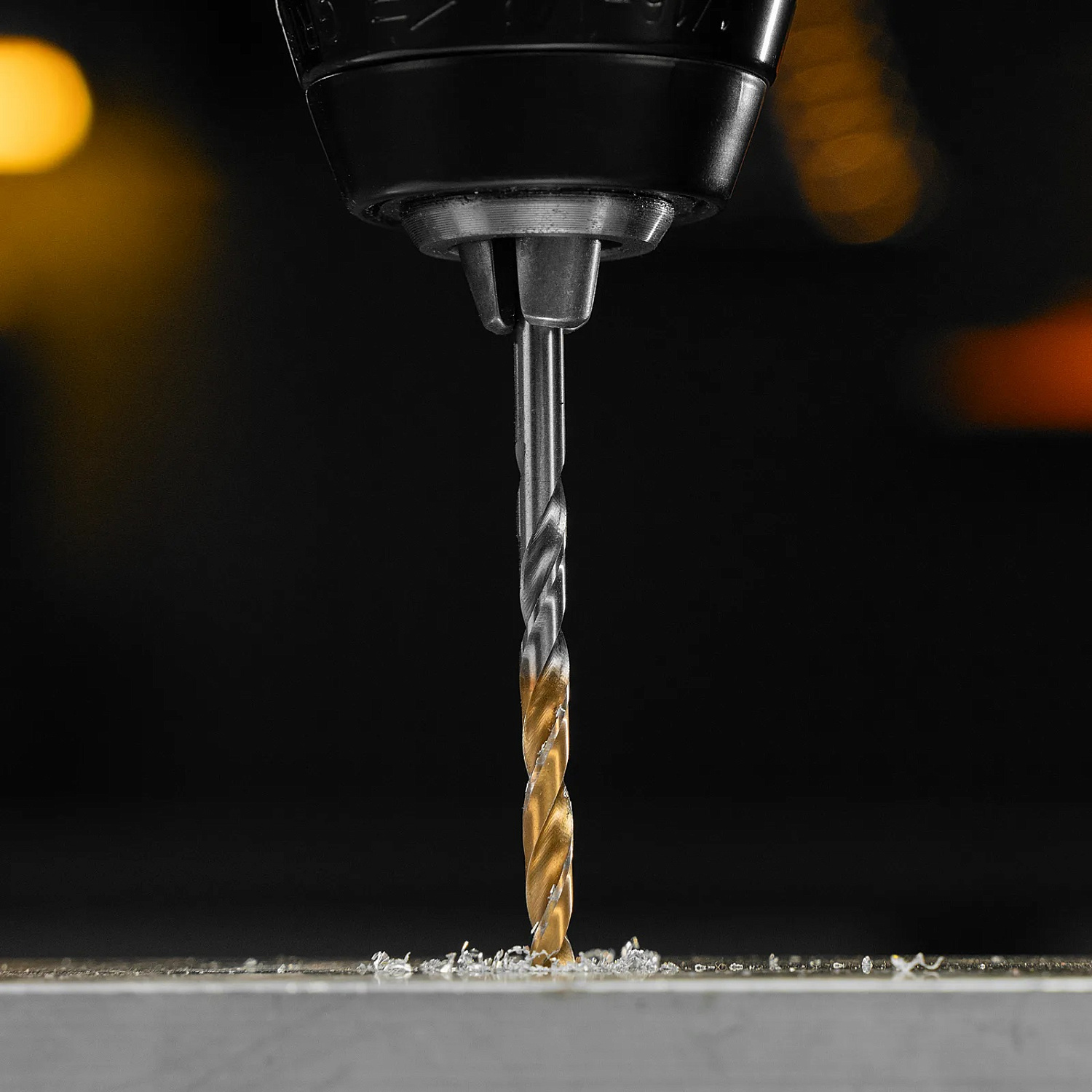 Сверло спиральное по металлу 4 x 75мм, Р6М5, Golden Tip // Denzel