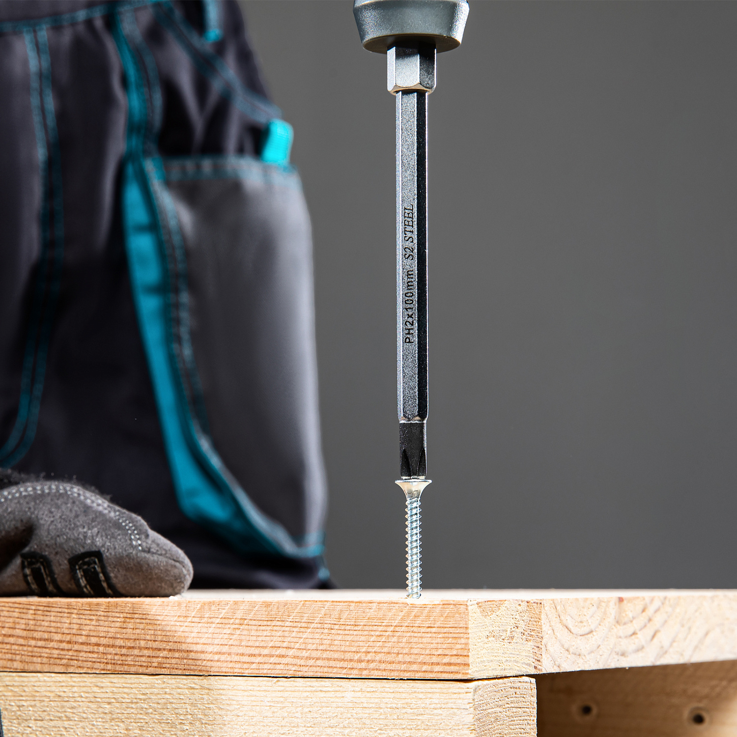 Набор отверток комбинированный 3 шт, S2, трехкомпонентная рукоятка Gross Набор отверток комбинированный 3 шт, S2, трехкомпонентная рукоятка Gross