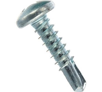 Саморез DIN 7504N 3,9х9,5 полукруг, сверло, цинк (200 шт)