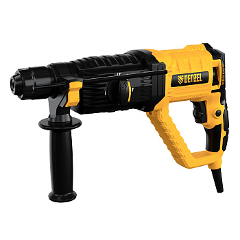 Перфоратор электрический RHB-1050-30, SDS-plus, 1050 Вт, 3,4 Дж, 4 реж. Denzel
